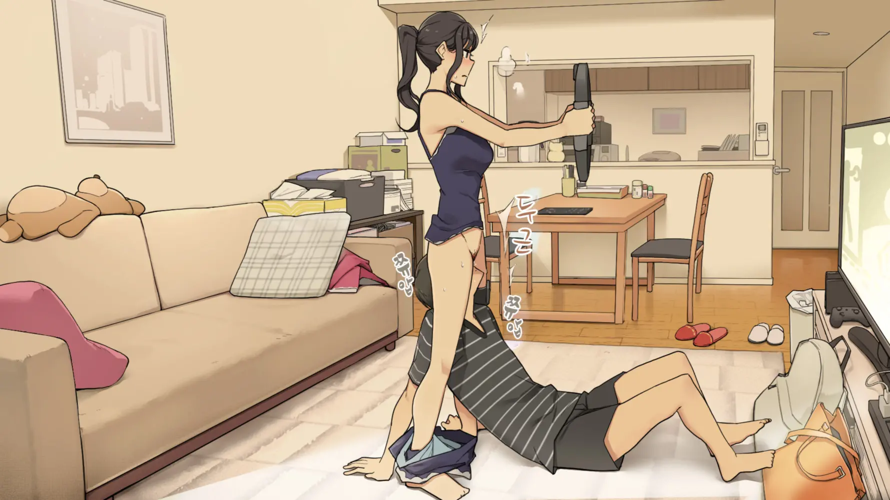 Zettai Okoranai Toshiue Kanojo Ni Ichinichijuu Chokkai Dashi Tsuzuketemiru Hanashi